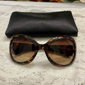 Vintage, Brown Tortoise Large Sunglasses